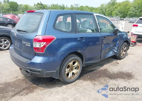 2014 Subaru Forester 2.5I из США, поврежденный, VIN JF2SJAACXEH427636